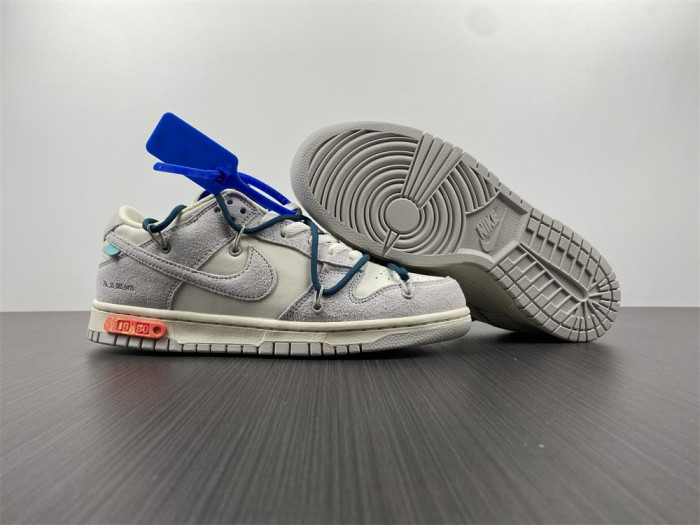 o-w x dunk low “16 of 50” dj0950-111
