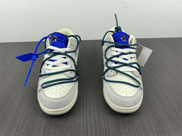 o-w x dunk low “16 of 50” dj0950-111