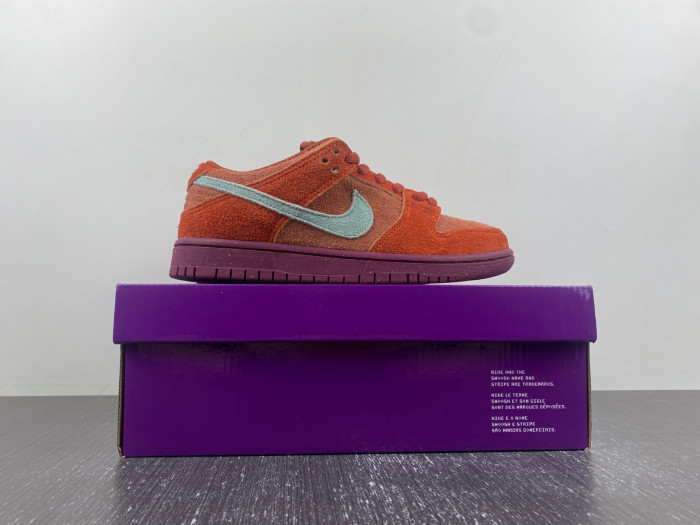 nike sb dunk low mystic red rosewood-dv5429-601