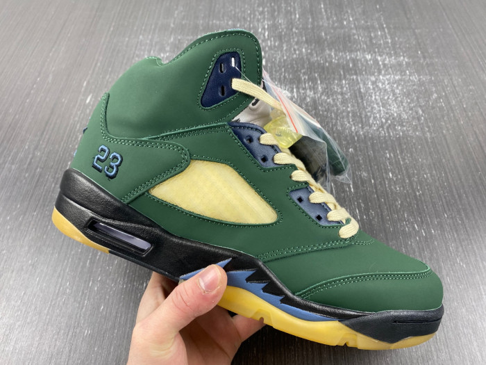 air jordan 5 "navy green” amm-fz5758-003