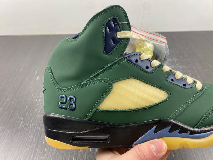 air jordan 5 "navy green” amm-fz5758-003