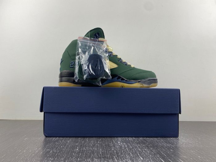 air jordan 5 "navy green” amm-fz5758-003