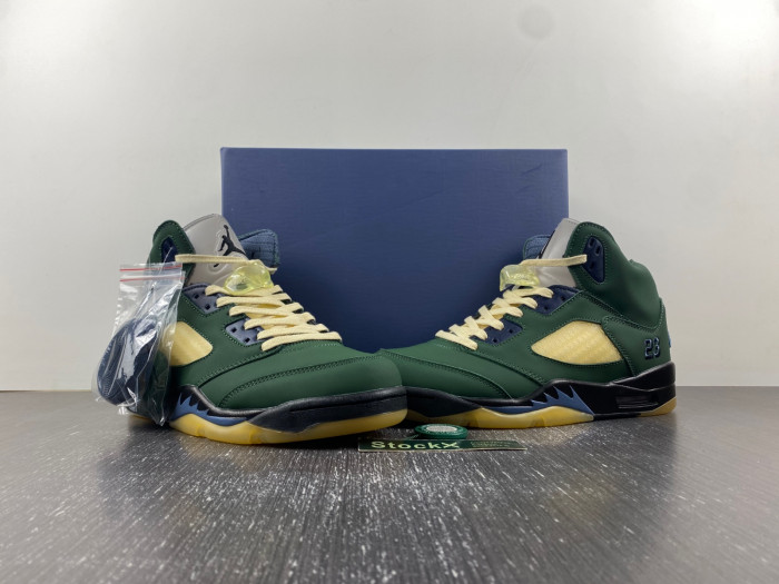 air jordan 5 "navy green” amm-fz5758-003