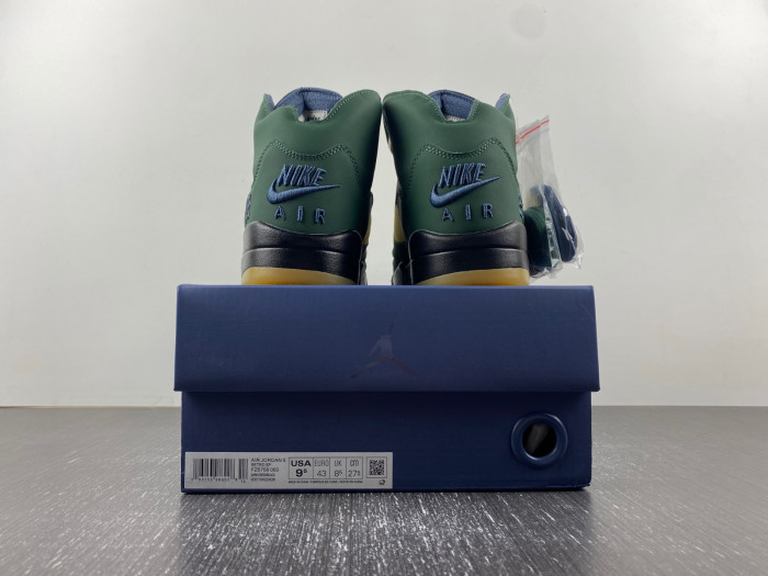 air jordan 5 "navy green” amm-fz5758-003