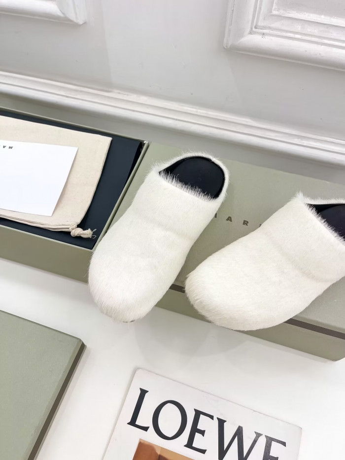 marni mules white