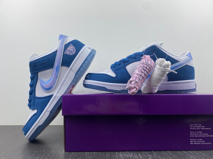 nike sb dunk low born x raised one block at a time-fn7819-400