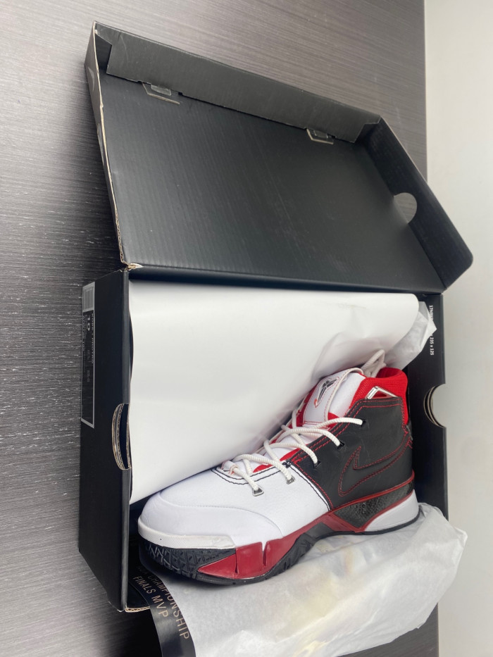 nike kobe 1 protro white black red (all star)-aq2728-102