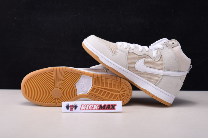 nike sb dunk high unbleached da9626-100
