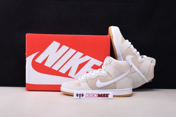 nike sb dunk high unbleached da9626-100