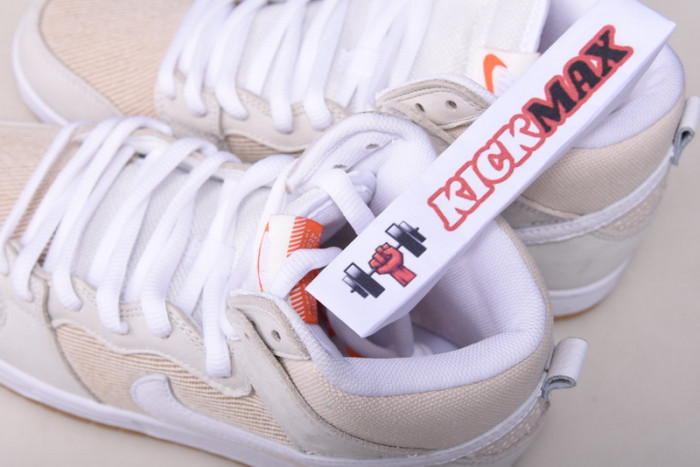 nike sb dunk high unbleached da9626-100