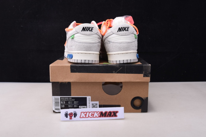 o-w x dunk low “31 of 50” dj0950-116