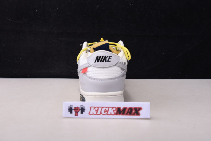 o-w x dunk low “27 of 50” dm1602-120