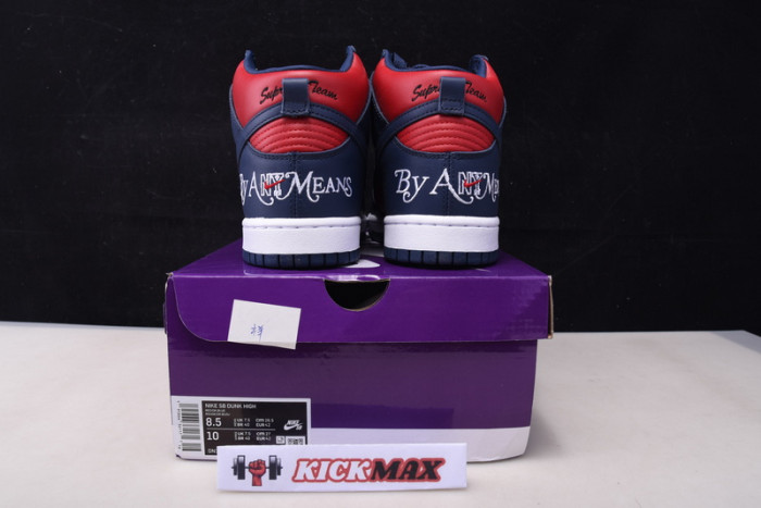 nike sb dunk high S*p*e by any means navy-dn3741-600