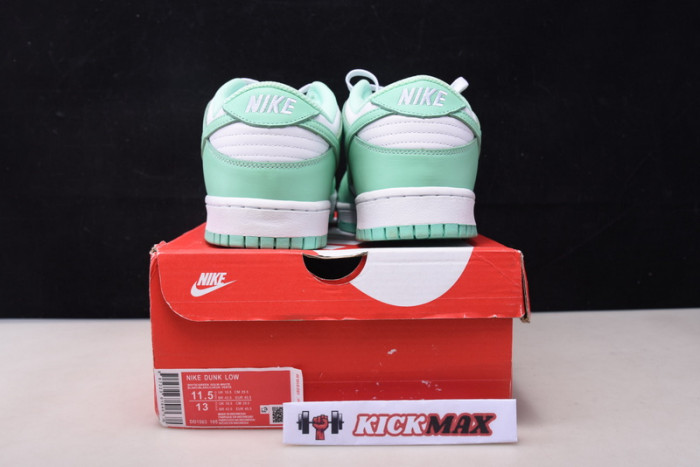 nike dunk low green glow dd1503-105