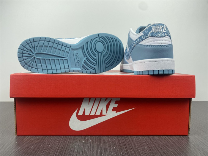 nike dunk low essential paisley pack worn blue (w)-dh4401-101