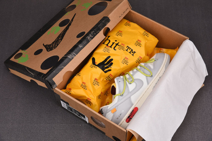 o-w x dunk low “08 of 50” dm1602-106