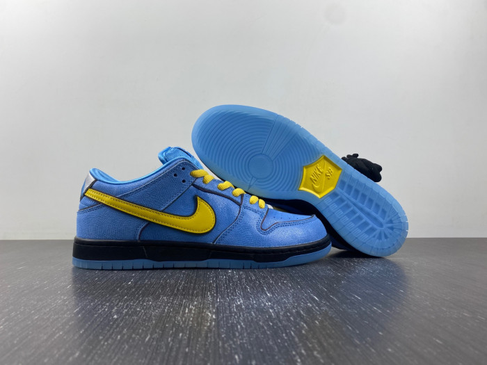 nike sb dunk low the powerpuff girls bubbles- fz8320-400