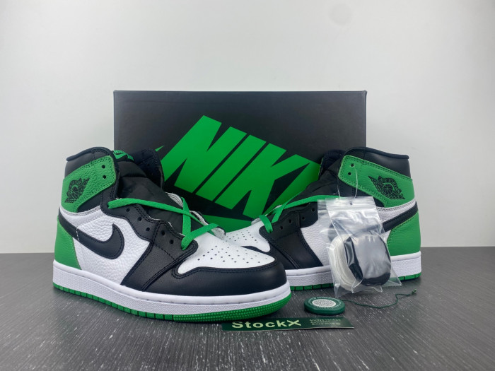 jordan 1 retro high og lucky green- dz5485-031