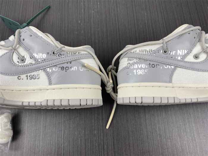 o-w x dunk low “42 of 50” dm1602-117