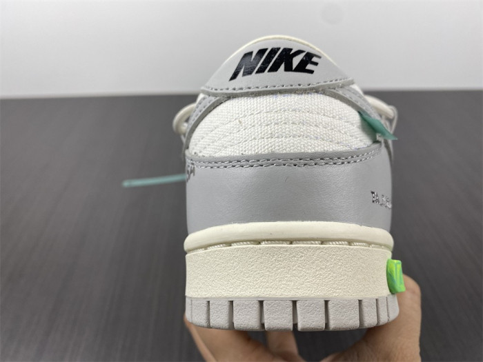 o-w x dunk low “42 of 50” dm1602-117