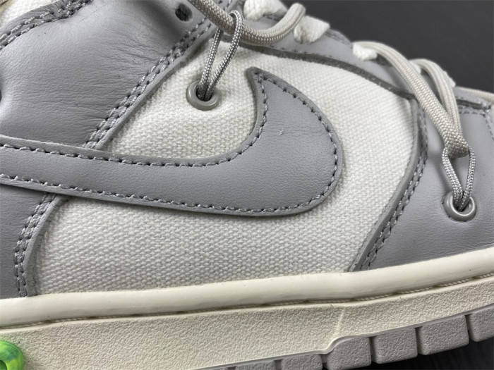 o-w x dunk low “42 of 50” dm1602-117