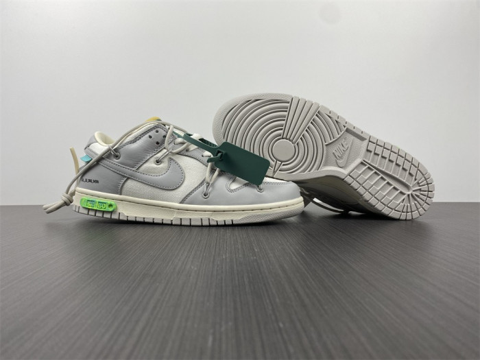 o-w x dunk low “42 of 50” dm1602-117