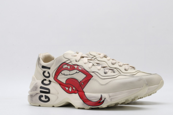 g**i rhyton vintage trainer sneaker 576965 drw00 9555