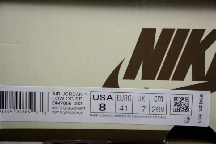 travis scott x air jordan 1 low og-dm7866-002