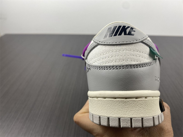 o-w x dunk low “28 of 50” dm1602-111