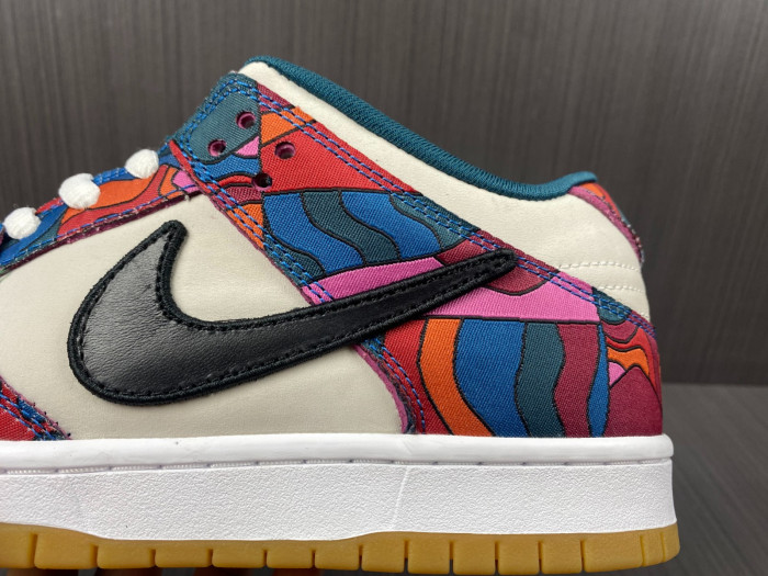 nike sb dunk low pro parra abstract art (2021)-dh7695-600