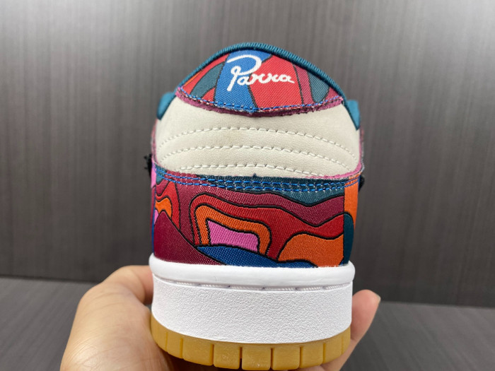 nike sb dunk low pro parra abstract art (2021)-dh7695-600