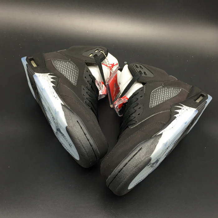 jordan 5 retro black metallic -845035-003