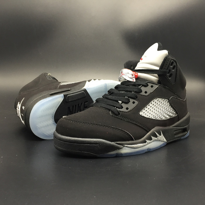 jordan 5 retro black metallic -845035-003