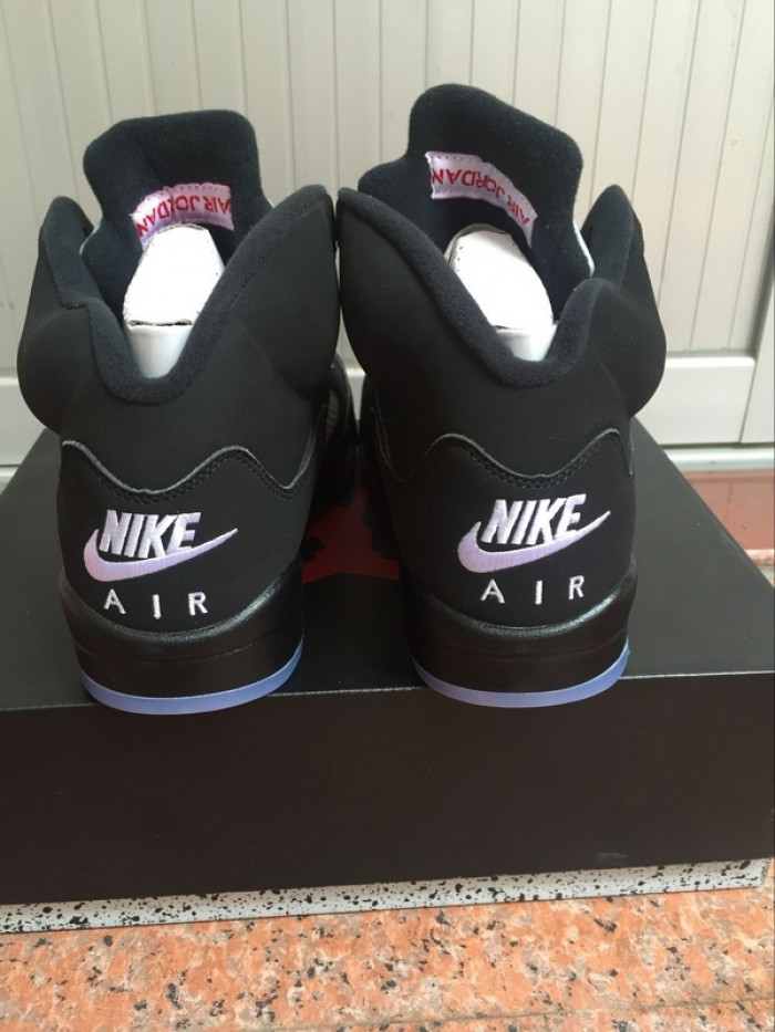 jordan 5 retro black metallic -845035-003