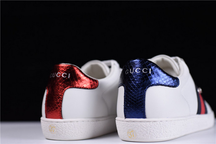 g**i ace embroidered low-top sneaker womens 6951103-5618