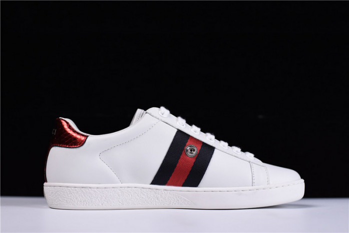 g**i ace embroidered low-top sneaker womens 6951103-5618