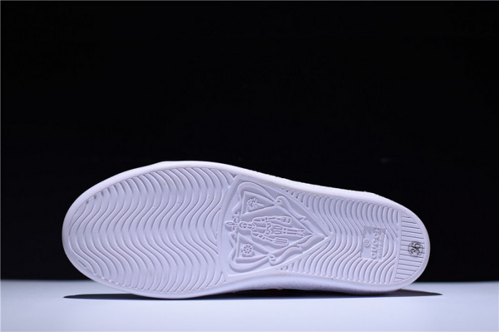 g**i ace embroidered low-top sneaker with logo