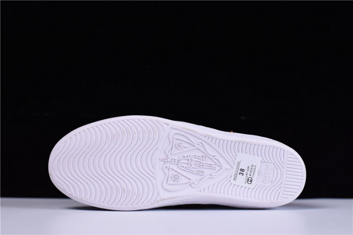 g**i ace embroidered low-top sneaker with loved womens 497090 dope0 9095