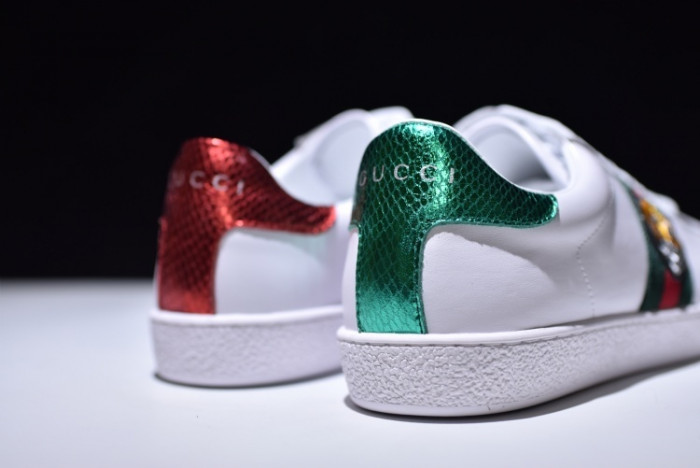 g**i ace embroidered low-top sneaker with tiger mens