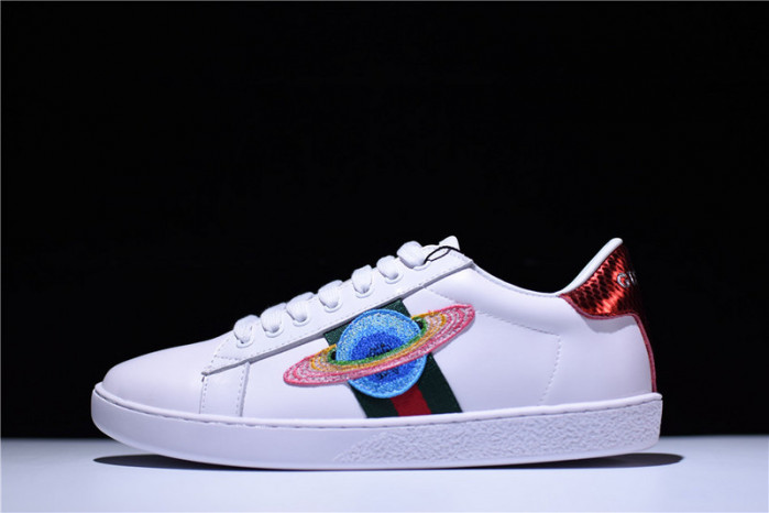 g**i ace embroidered low-top sneaker with ufo womens