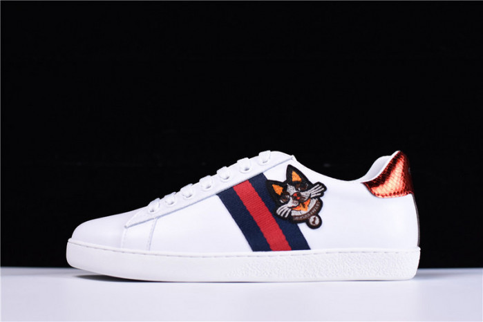 g**i original casual shoes ace embroidered low-top with dog 6951103-57