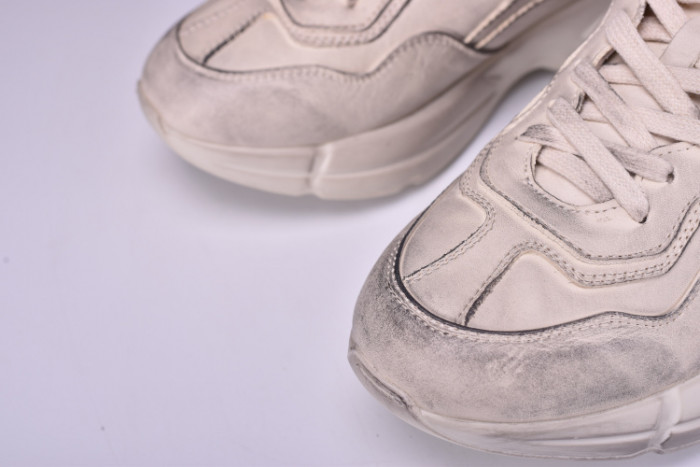 g**i rhyton vintage trainer sneaker 498917 a9l00 9522