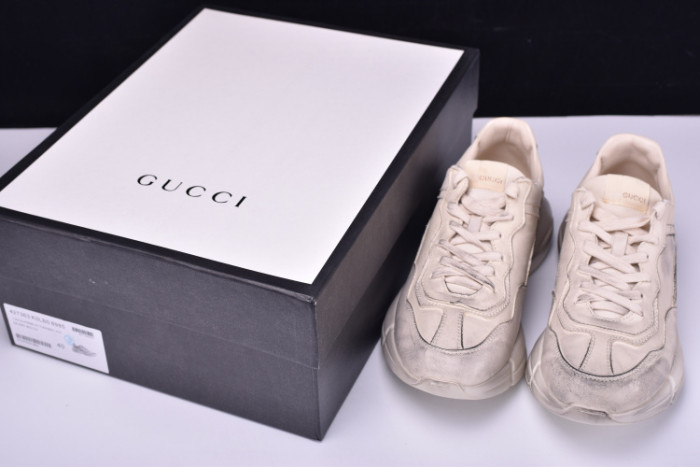 g**i rhyton vintage trainer sneaker 498917 a9l00 9522