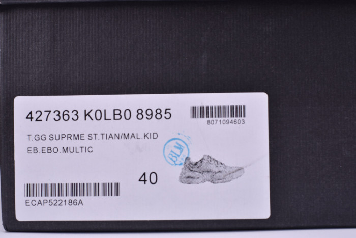 g**i rhyton vintage trainer sneaker 498917 a9l00 9522