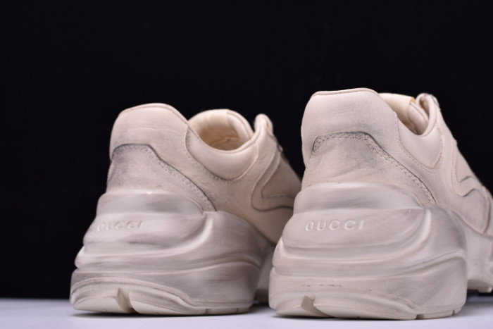 g**i rhyton vintage trainer sneaker 498917 a9l00 9522