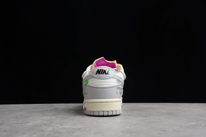 o-w x dunk low “03 of 50” dm1602-118