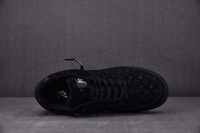 Louis Vuitton Nike Air Force 1 Low By Virgil Abloh Black