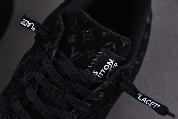 Louis Vuitton Nike Air Force 1 Low By Virgil Abloh Black