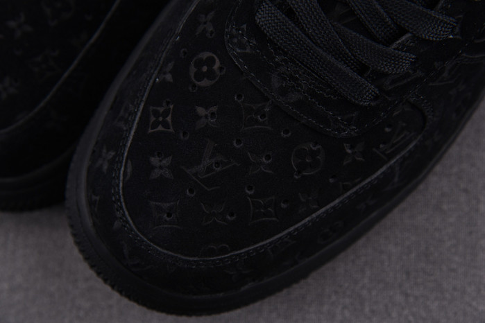 Louis Vuitton Nike Air Force 1 Low By Virgil Abloh Black