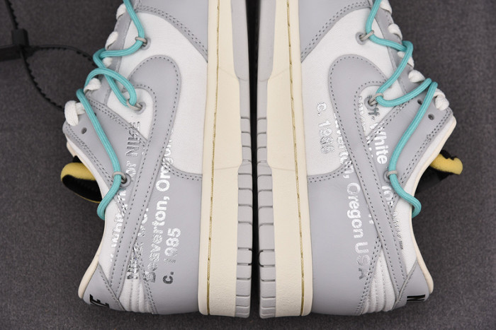 o-w x dunk low “04 of 50” dm1602-114